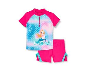 Playshoes Meerjungfrau, Bañador Niñas, Pink, 98-104