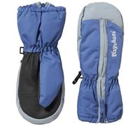 Playshoes Mitón Unisex niños, Cremallera Azul, 2 (ca. 2-4 años)