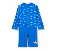 PLAYSHOES Protección UV 'Hai' azul / turquesa / negro / blanco 98-104 azul / turquesa / negro / blanco