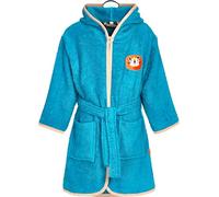 Playshoes Morgenmantel Albornoz, Verde, 98-104 Unisex niños