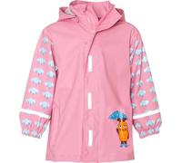 Playshoes Niñas Regenmantel Elefant Chaqueta impermeable Not Applicable, Rosa (Rosa 14), 92
