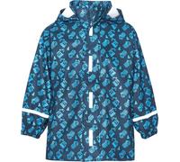 Playshoes Niños Baustelle Allover Chaqueta para lluvia Not Applicable, Marine, 116
