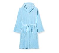 Playshoes Niños Fleece-bademantel Traje de baño Not Applicable, Azul (Bleu 17), 110/116