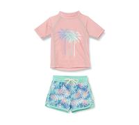 Playshoes Palmen, Juego de Camisa para Nadar Infantil Unisex, Koralle Set Palmen,