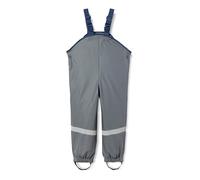 Playshoes Pantalón Barro, Peto de Lluvia, Forro Textil, Gris Oscuro, 80 cm Unisex niños