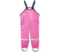Playshoes Pantalones de Barro, Monos de lluvia para Unisex niños, Rosa (Pink 18 Corazones), 128