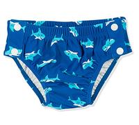 Playshoes Pantalones de Pañales con Protección UV Unisex niños, Tiburón Botón, 86-92
