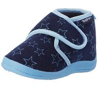 Playshoes Pantuflas, Pantuflas Unisex niños, Pastel Azul Marino, 22/23 EU