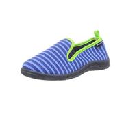 Playshoes Pantuflas, Pantuflas Unisex niños, Ringlet Azul, 18/19 EU