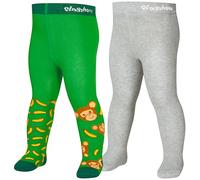 Playshoes Pantys Medias, Juego de 2 Monos, 86 cm-92 cm Unisex niños