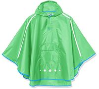 Playshoes Poncho de lluvia plegable unisex para niños, 29-verde, XL
