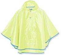 Playshoes Poncho de Lluvia Plegable Chaqueta, Amarillo Neon, XL Unisex niños