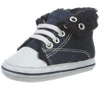 Playshoes Primeros Zapatos Forrado, Zapatillas Casual Unisex niños, Azul (Marine 11), 17 EU