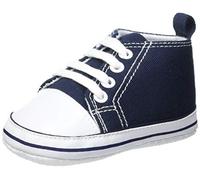 Playshoes Primeros Zapatos, Zapatillas Casual, Unisex niños, Azul/Blanco (Marine 11/White), 20 EU