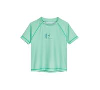 Playshoes Camiseta de baño Unisex para niños, Camisa antisarpullido, Tabla de Surf Color Menta, 74-80