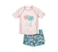 Playshoes Set de Protectores antisarpullidos de Dos Piezas para niñas, Color Crema Palma, 86-92