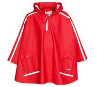 Playshoes Capa de Lluvia Larga Espalda Abrigo Impermeable, Rojo (Red 8), 116 para Unisex niños