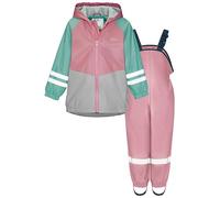 Playshoes Regen-Set Conjunto de Lluvia, Rosa Rosa, 92 (Pack de 2) Unisex niños