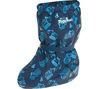 Playshoes Regenfüßlinge Neon, Cubrecalzado Impermeable, Unisex niños, Azul (Blue Marine), S