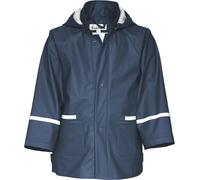 Playshoes Regenjacke Basic, Chubasquero para Unisex niños, Azul (Navy 011), 2-3 años