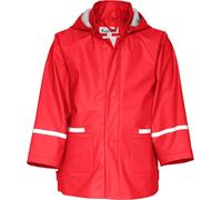 Playshoes Regenjacke Basic, Chubasquero para Unisex niños, Rojo (Red 8), 12-18 meses
