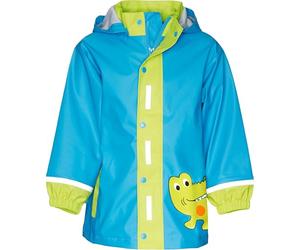 Playshoes Regenjacke Krokodil - impermeable Niñas, Azul (Original), 5 años (Talla del fabricante: 116)
