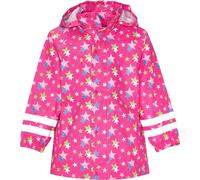 Playshoes Regenmantel Chubasquero, Estrellas Allover, 128 Unisex niños