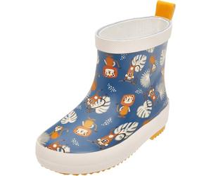 Playshoes - Regenstiefel, Botas de lluvia niños unisex, Petrol Dschungel,