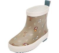 Playshoes Regenstiefel, Botas de Lluvia Unisex niños, Braun Wildtiere, 18 EU
