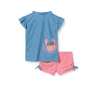 PLAYSHOES Traje de baño 'Krebs' azul / oro / rosa / blanco, Talla 98-104