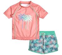 Playshoes Set de Protectores antisalpicaduras de Dos Piezas para niñas, Color Palmera, 86-92