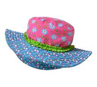 Playshoes Sombrero con protección UV flor rosa - talla53 cm