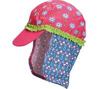 Playshoes Sombrero de Protección Ultravioleta Unisex niños, Flores, 53