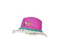 PLAYSHOES Sombrero 'Die Maus' caramelo / petróleo / rosa neón / blanco 51 EUR