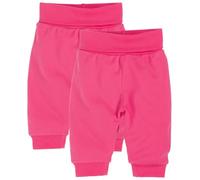 Playshoes Sweat-Hose Pantalones Deportivos, Rosa, 74 (Pack de 2) para Niñas