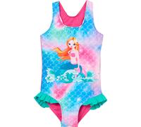 Playshoes Meerjungfrau Traje de baño de una Sola Pieza, Pink, 122/128 Unisex niños