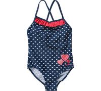 Playshoes Traje de baño con protección UV para niñas, Corazones, 110-116