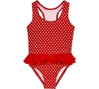 Playshoes - Traje de natación para niña, tamaño 6 - 7 años (110 / 116), color rojo