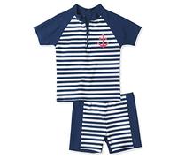 Playshoes - Traje de natación para niño, tamaño 122 - 128, color azul