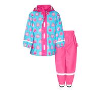 PLAYSHOES Traje funcional 'Eulen' azul claro / rosa / altrosa 98 azul claro / rosa / altrosa