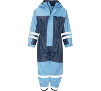 Playshoes Traje Unisex para niños, Forro Polar, cálido, Impermeable, para Lodo, Mono Marino, 86 cm