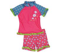 Playshoes UV Protection Bath Set Flowers Traje De Baño, Multicolor (Original 900), 74-80 Unisex niños