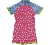 PLAYSHOES Traje de baño Girls rosa - flores - talla74/80