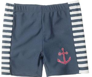 Playshoes UV Protection Shorts Bañadores, Multicolor, 122-128 para Niños