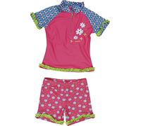 Playshoes UV-Set Blumen Badebekleidungsset para Niñas