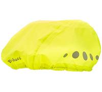 Playshoes Waterproof Helmet Rain Cover For Bicycle Helmets Gorro, Amarillo (Neon Yellow), S Unisex niños