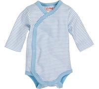 Playshoes Wrap Body Ringel Bebe Unisex niños, Azul (Blue/White), 50