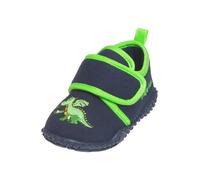 Playshoes Pantuflas, Pantuflas Unisex niños, Dragón, 30/31 EU