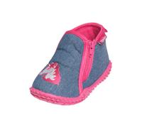Playshoes Pantuflas, Pantuflas Unisex niños, Unicornio, 26/27 EU