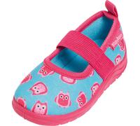 Playshoes Pantuflas, Pantuflas Unisex niños, Búhos, 18/19 EU
